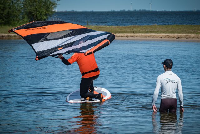 Kite, Wing- en Windsurf Testdag Stephan van den Berg