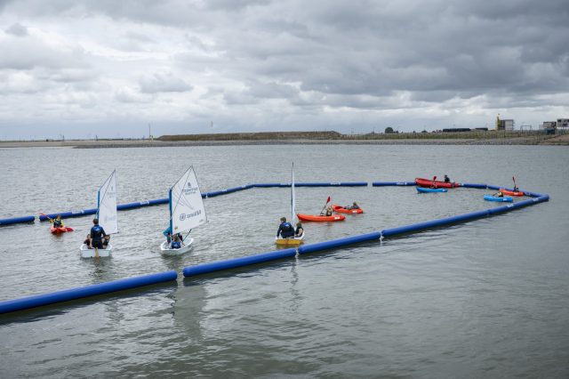 All watersports enthusiasts on the water during day 6 of the Dutch Water Week
